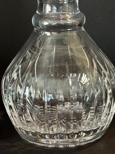lot 35 image: Two Decorative Crystal Decanters