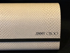 lot 46 image: Jimmy Choo Hard Pouch Eyeglass Case