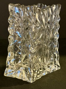 lot 24A image: Rosenthal Studio Line Crumpled Crystal Paper Bag