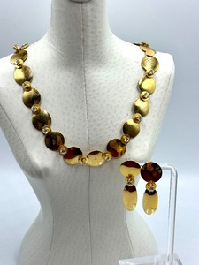 lot 12B image: Sterling Silver Necklace and Earrings Set