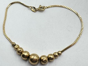 lot 292 image: 14K Yellow Gold Bracelet