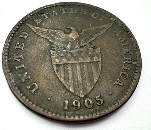 lot 317 image: 1905 United States One Cent Coin