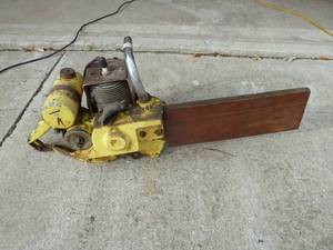 Antique Chain Saw