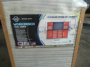 Steelman Work Bench 7FT-18D Red