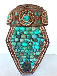 lot 38 image: Himalayan Ladakh Perak Headdress 