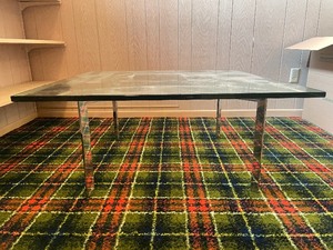 lot 93 image: Original Mies Van der Rohe KNOLL Barcelona Table 