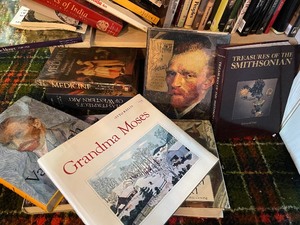 lot 107 image: Large Lot of Hardcover  Coffee Table Books on Art
