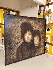 lot 139 image: Signed Mid Century Oil on Canvas Painting by Joyce Cina