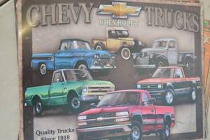 NEW - Metal Sign Wall Art 16 x 12 Factory Sealed