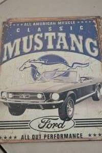 NEW - Metal Sign Wall Art 16 x 12 Factory Sealed
