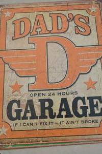 NEW - Metal Sign Wall Art 16 x 12 Factory Sealed