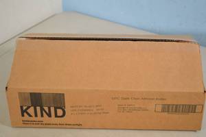 Case of KIND Dipped Clusters Gluten Free Snack Dark Chocolate Almond Butter Best By 10022023