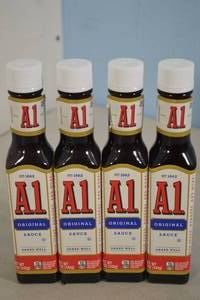 4 Bottles of A1 Steak Sauce Best By 62025