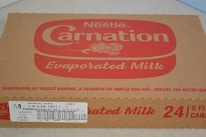 Case of Nestle Carnation Evaporated Milk 24 5oz Cans Best By 08312023