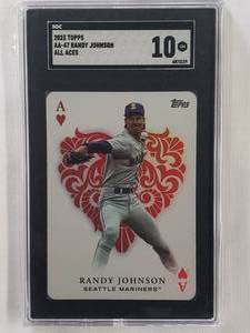 Randy Johnson 2023 Topps All Aces No. AA-47 SGC Graded 10 GM