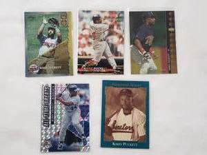 Lot of 5 Kirby Puckett Inserts