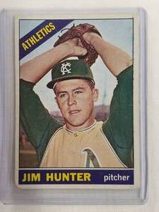 Jim Hunter 1966 Topps No. 36