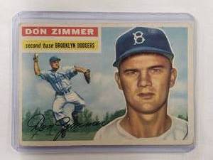 Don Zimmer 1956 Topps No. 99