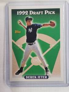 Derek Jeter Rookie Topps Draft Pick No. 98