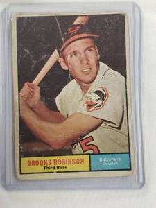 Brooks Robinson 1961 Topps No. 10