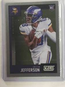 Justin Jefferson Rookie 2020 Panini Chronicles Score No. 449