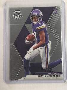 Justin Jefferson Rookie 2020 Panini Mosaic No. 209