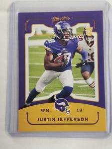 Justin Jefferson Rookie 2020 Panini Chronicles Classic No. CL-13