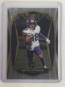 Justin Jefferson Rookie 2020 Panini Select No. 161