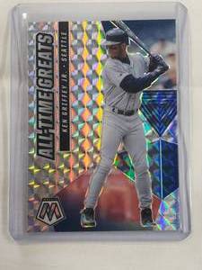 Ken Griffey Jr. 2021 Panini Mosaic Prizm No. AT07