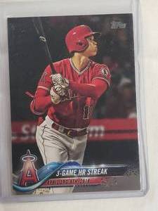 Shohei Ohtani Rookie 2018 Topps US189 Update Series
