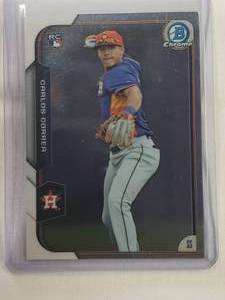 Carlos Correa Rookie 2015 Topps Bowman Chrome No. 110