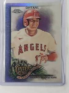 Shohei Ohtani 2022 Allen & Ginter Topps Chrome Refractor No. 58