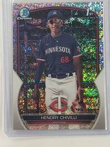 Hendry Chivilli 2023 1st Bowman Refractor No. BCP-236, Numbered 164299