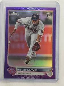 Royce Lewis Rookie 2022 Topps Chrome Purple Refractor USC143
