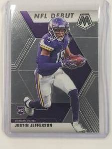 Justin Jefferson Rookie 2020 Panini Mosaic NFL Debut No. 270
