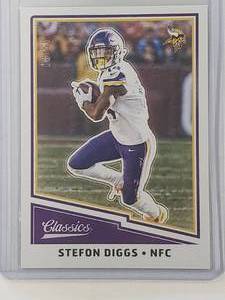 Stefon Diggs 2017 Panini Classics No. 24, Numbered 850