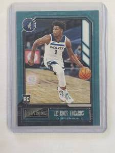Anthony Edwards Rookie 2020-21 Chronicles Playbook Blue SP No. 167