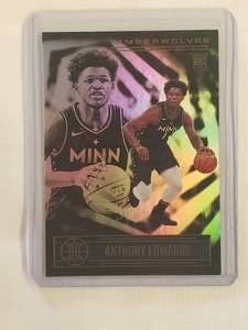 Anthony Edwards Rookie 2020-21 Panini Illusions Foil No. 152