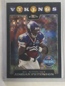 Adrian Peterson 2008 Topps Chrome Xfractor Pro Bowl No. TC133