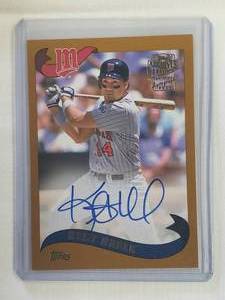 Kent Hrbeck 2021 Topps Archive On Card Auto No. FFA-KH
