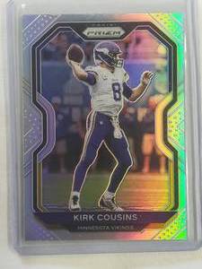 Kirk Cousins 2020 Panini Silver Holo Prizm No. 215