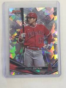 Shohei Ohtani 2022 Bowmans Best Atomic Refractor No. 25