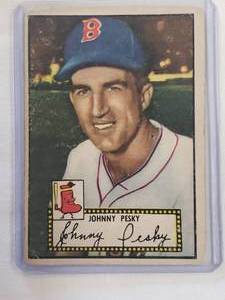 Johnny Pesky 1952 Topps No. 15