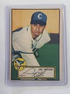 Lou Kretlow 1952 Topps No. 42