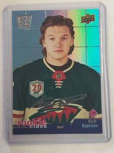 Kirill Kaprizov Rookie 2021 Upper Deck Stadium Club Rookie Class No. RC-1