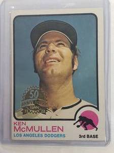Ken McMullen 1973 & 2022 Topps 50th Anniversary Buyback No. 196
