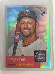 Royce Lewis Rookie 2022 Topps Chrome Refractor No. 20