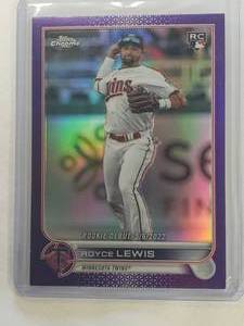 Royce Lewis Rookie 2022 Topps Chrome Refractor USC79