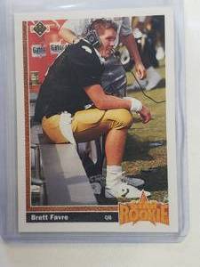 Brett Favre 1991 Upper Deck Star Rookie No. 13