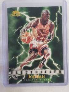 Michael Jordan 1996 Skybox Electrified No. 278